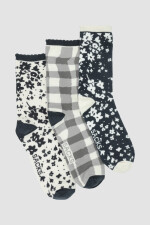 Pack de 3 medias con diseños variados Variante 48