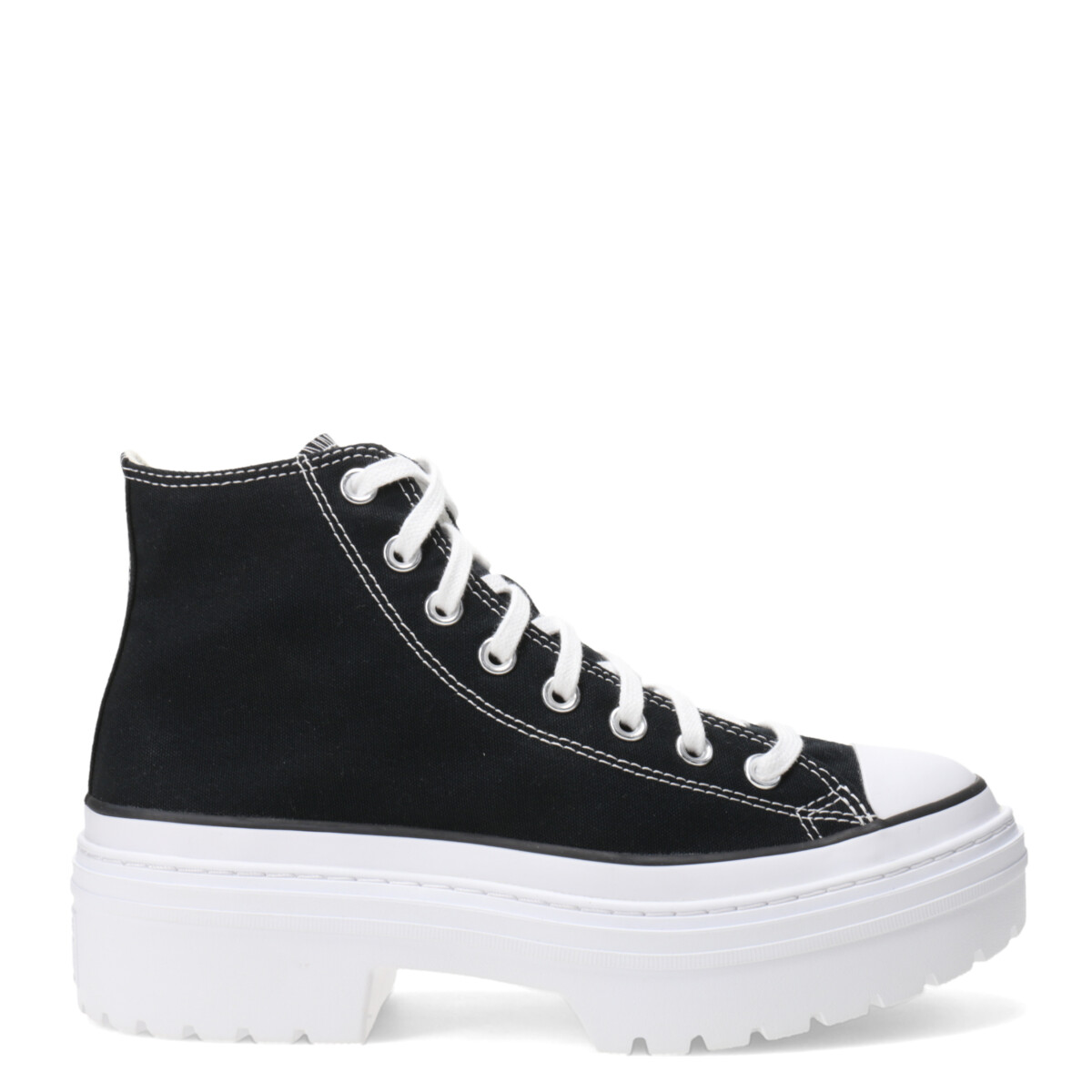 Championes de Mujer Converse Ctas Lugged Hell HI Converse - Negro - Blanco 