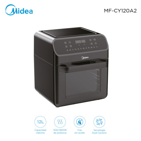 Freidora sin aceite Midea 12L MF-CY120A2 Freidora sin aceite Midea 12L MF-CY120A2