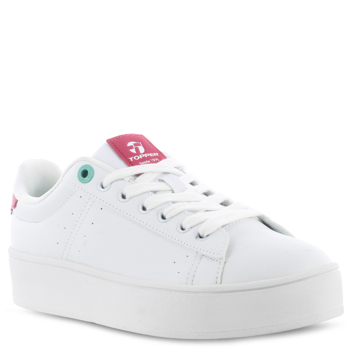 Championes de Mujer Topper Candy Gala II - Blanco - Magenta 