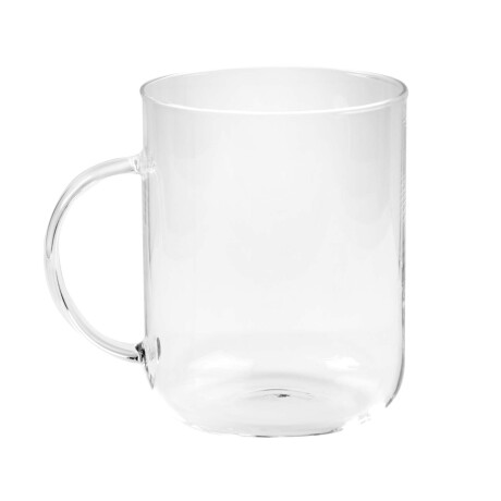 SET 2 TAZAS 500ML TRANSPARENTE VIDRIO XF001