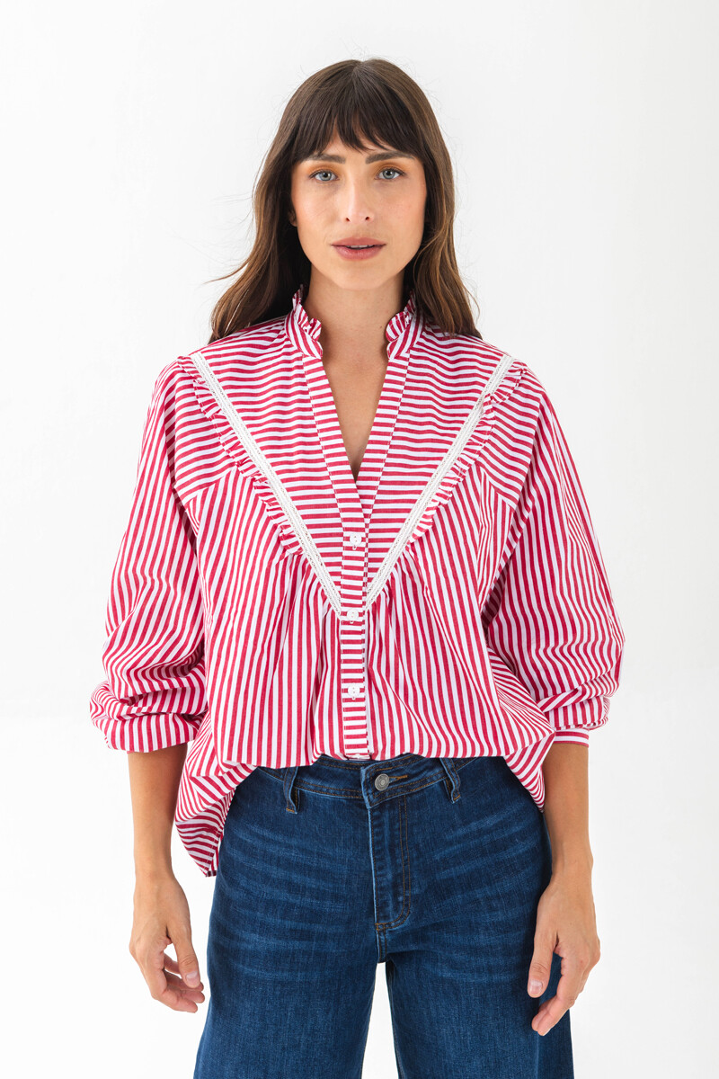 Camisa Roma - Rojo 