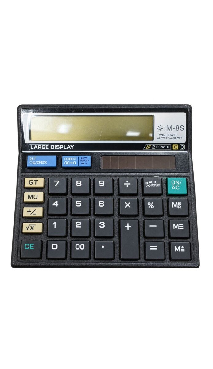CALCULADORA 14 x 13cm 