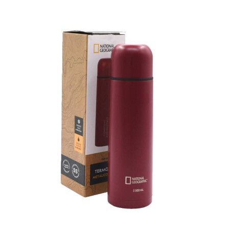 Termo National Geographic Bala 500 ml Rojo
