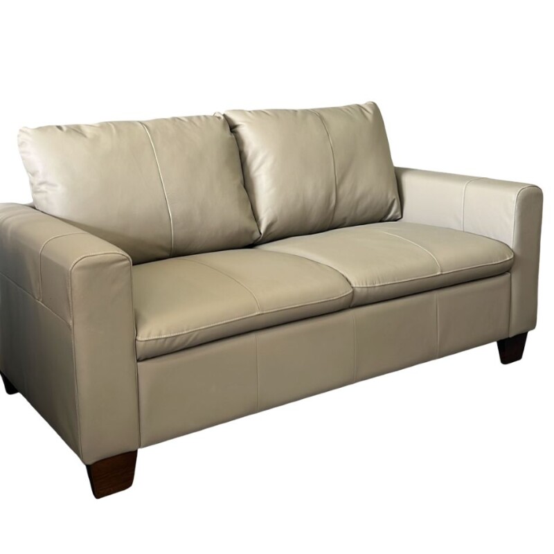 SOFA 100% CUERO - MODELO BLANC - 2 CUERPOS - AVELLANA SOFA 100% CUERO - MODELO BLANC - 2 CUERPOS - AVELLANA