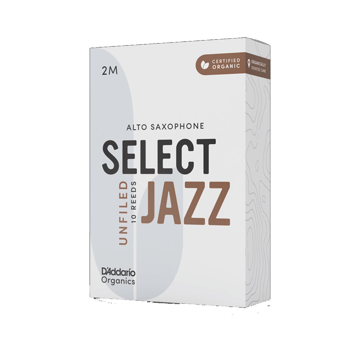 Caña Saxo Alto Daddario Organic Select Jazz 2m Unfiled 