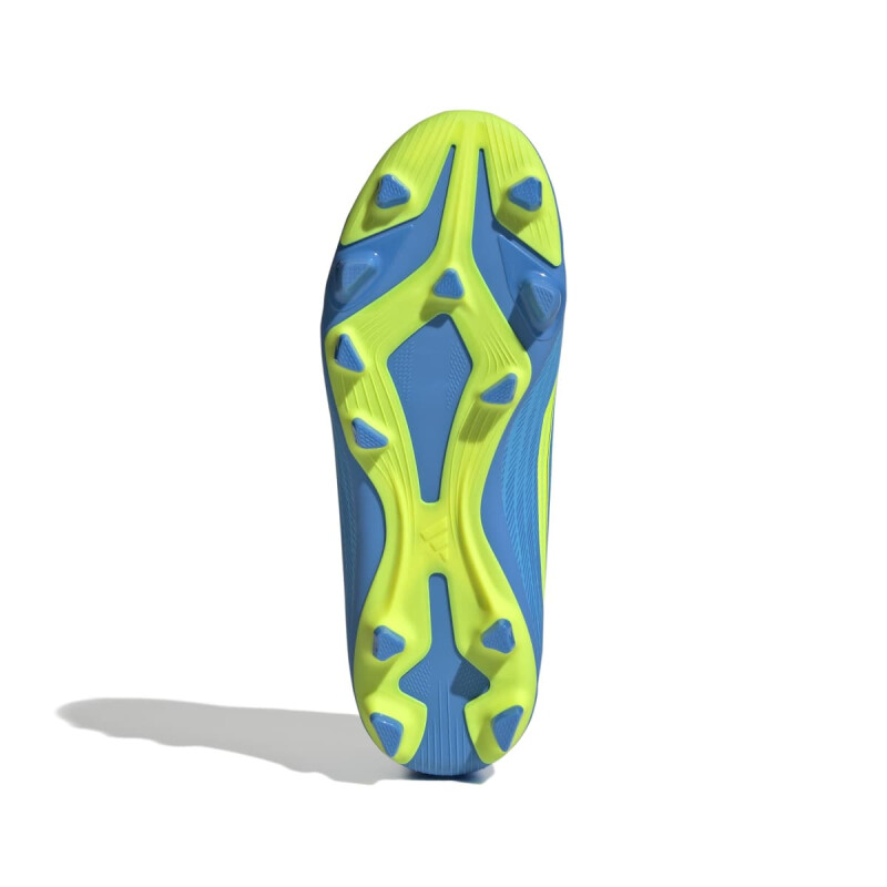Championes Futbol Cancha AD FG Adidas F50 CLUB FG/MG J de Niños - JS1479 Azul-verde