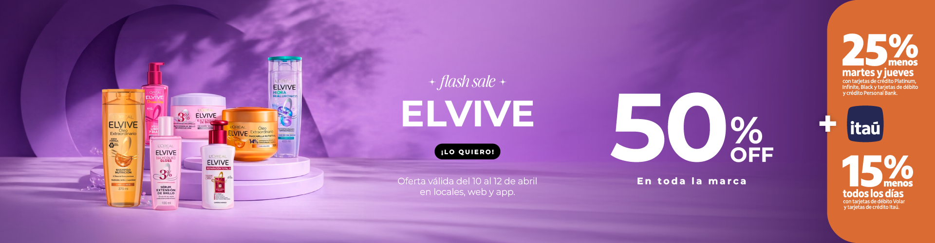 Elvive 50%