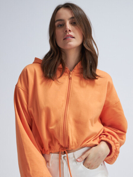 Chaqueta deportiva corta Naranja