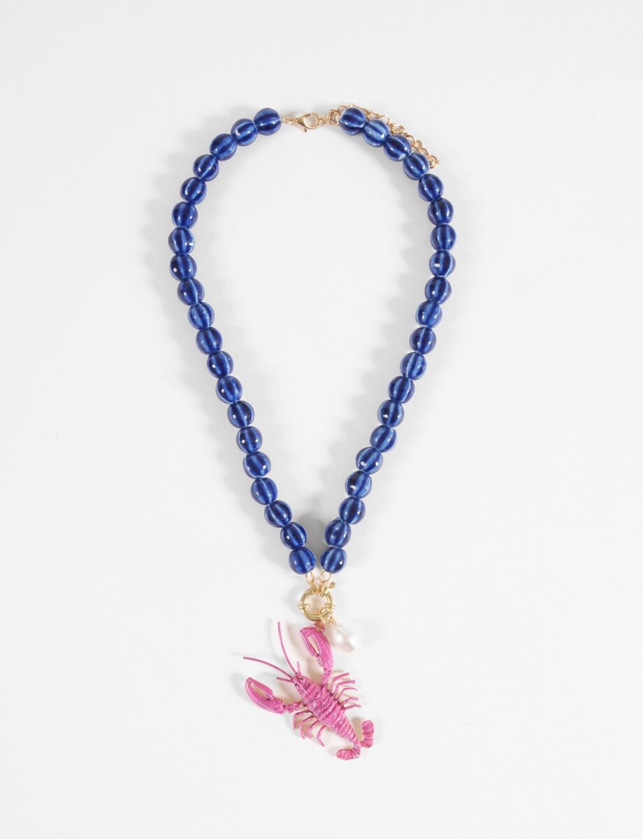 Collar cuentas dije langosta - multicolor 