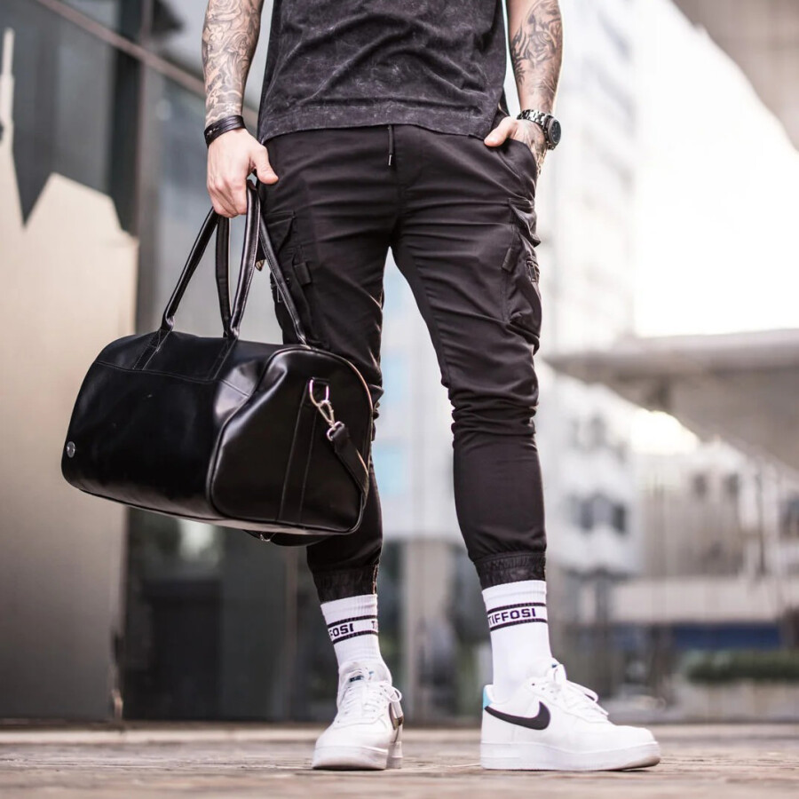 Medias Unisex Tiffosi Media Stripes Blanco
