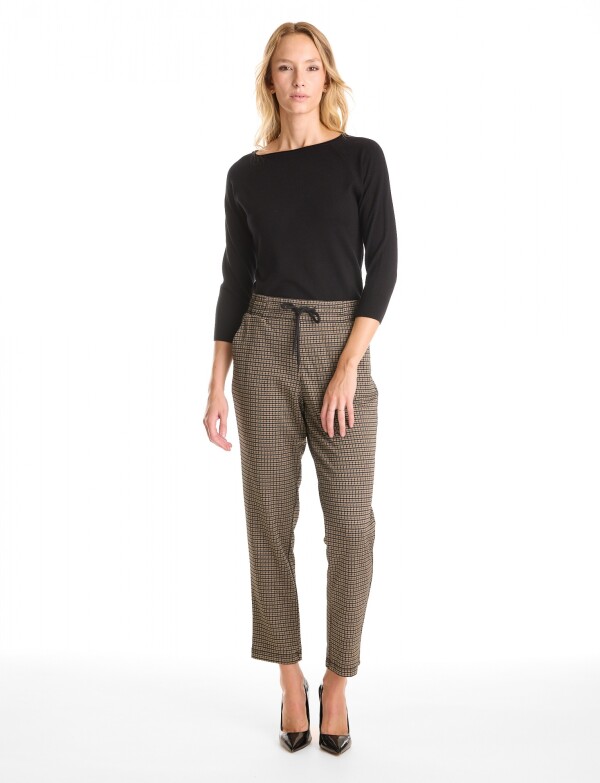 Pantalon Gales MARRON/MULTI