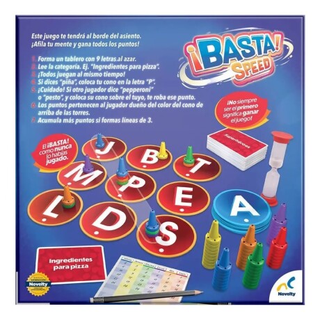 Juego de Mesa Basta Contra Reloj Speed 001