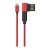 Cable Usb A Lightning iPhone Reforzado Carga Rápida Marvo Color Variante Rojo