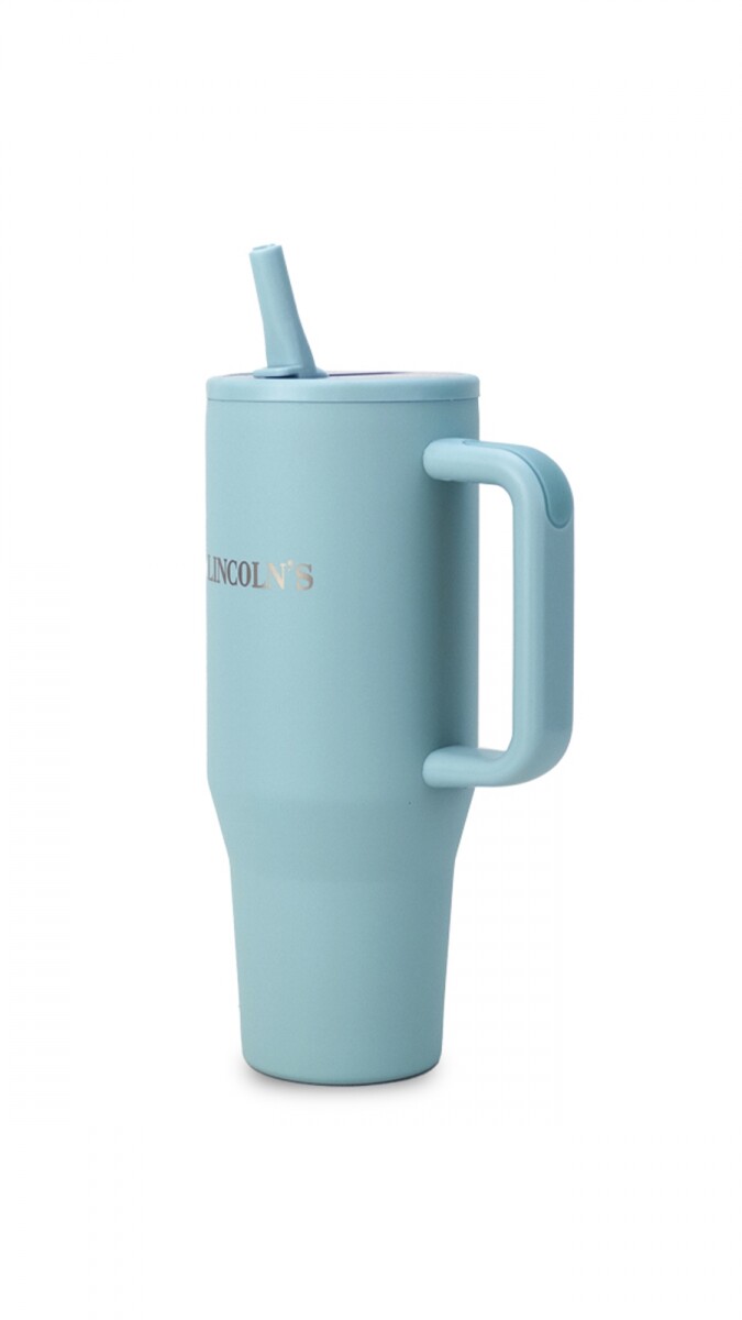 VASO TERMICO DRINKS - AGUAMARINA 
