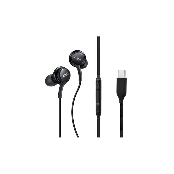 Auriculares Samsung AKG in-ear Tipo-C negros Auriculares Samsung Akg In-ear Tipo-c Negros