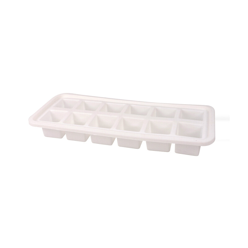 Cubetera de silicona 12 cubos 26 x 11cm BLANCO