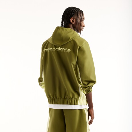 Campera New Balance de Hombre - Trackside - MJ62Y8SJGEE GREEN