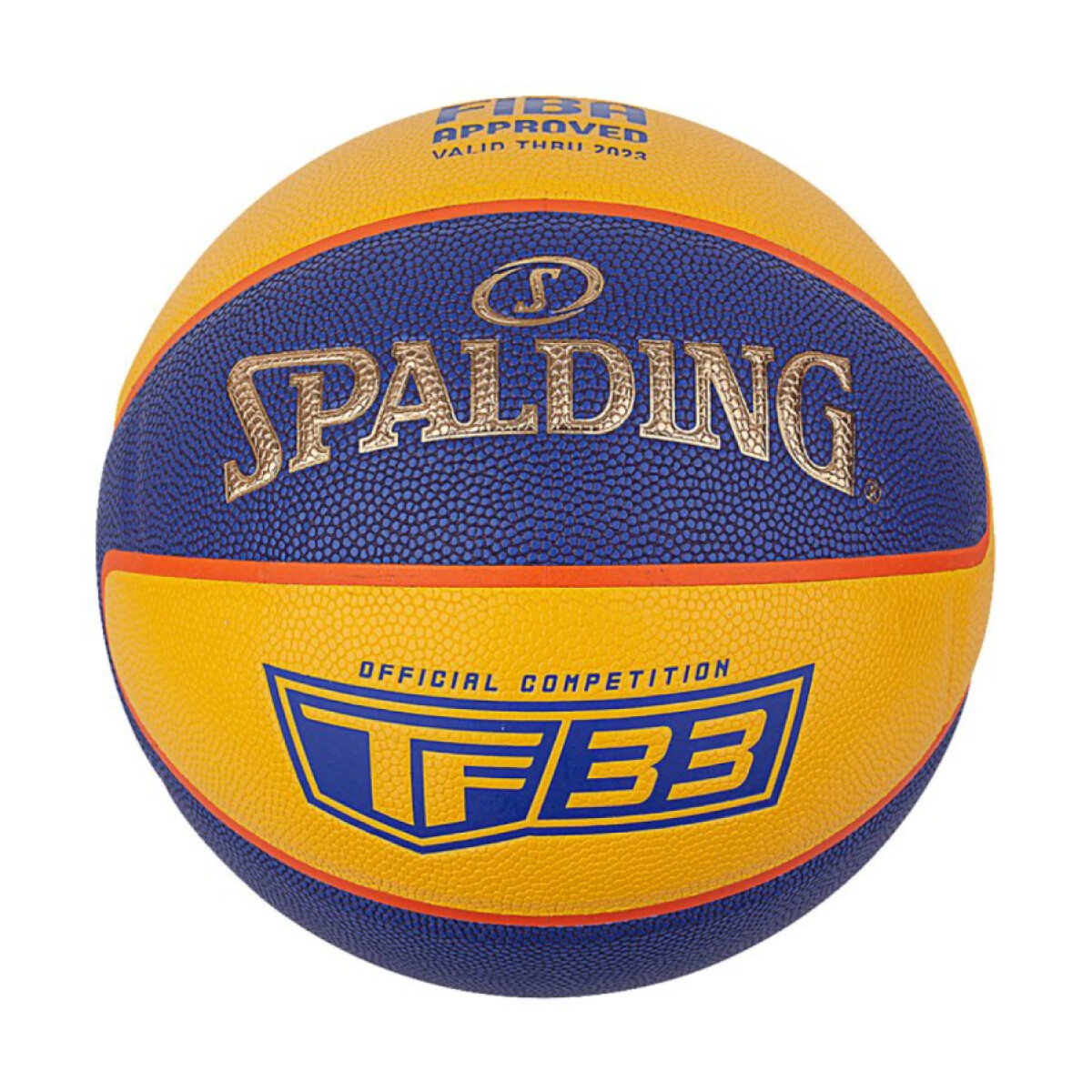 Pelota Basket Spalding Profesional - TF33 Oficial Cuero Nº6 