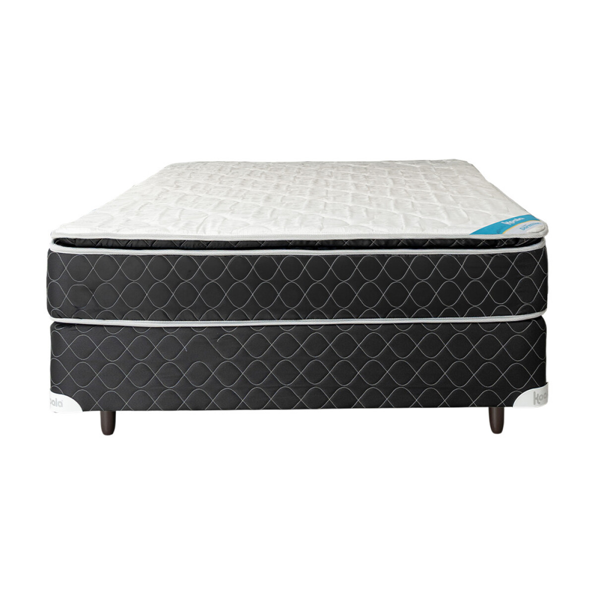 Sommier Koala Dormilon PT 140x1900 Negro (Base + Colchón) 