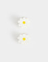Broches Sets Con flores Set De Broches - Blanco Crudo
