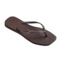 Sandalias Havaianas Slim Square Mujer Cafe
