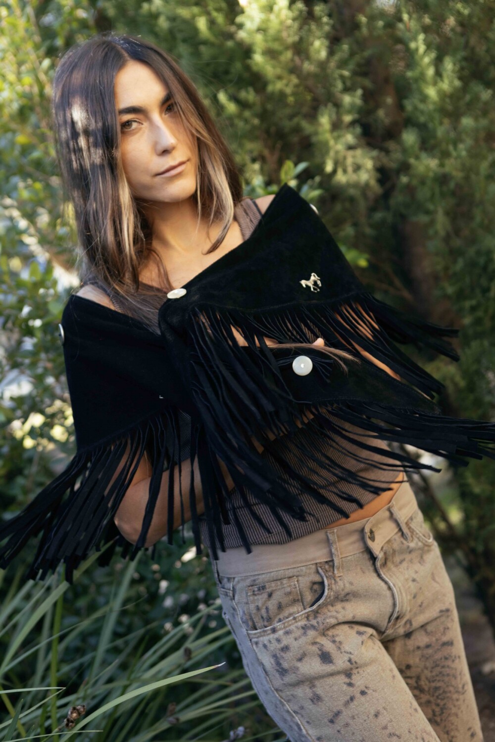 Deleite Scarf Negro