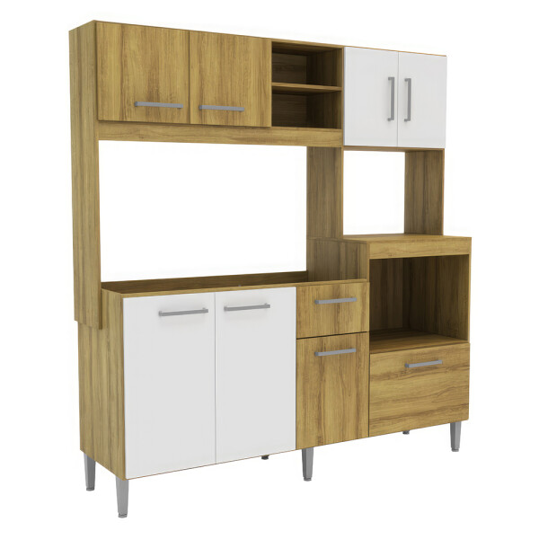 COCINA COMPLETA MODELO JASMIN COLOR MIEL /BLANCO Cocina Completa Modelo Jasmin Color Miel /blanco