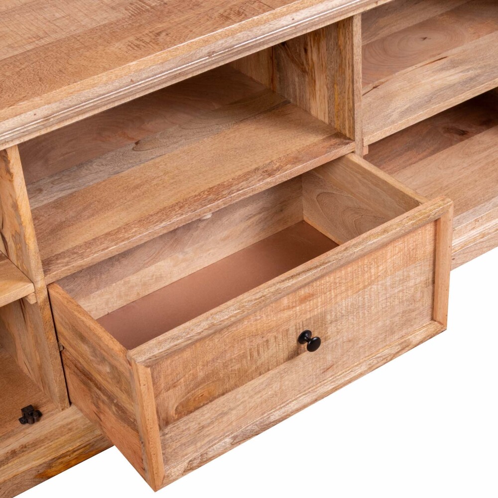 RACK PARA TV MADERA-DE-MANGO NATURAL-BEIGE JUSTINO NATURAL