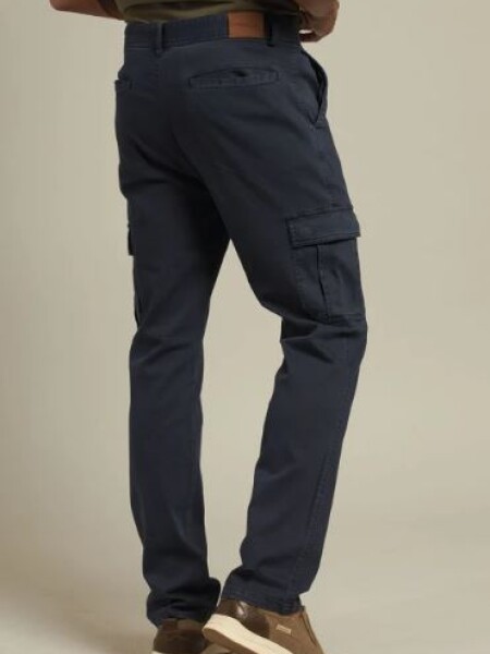 PANTALON POLANCO LONGO CARGO AZUL