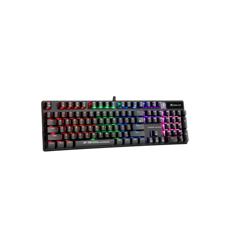 Teclado Gamer XtrikeMe Mecanico Switch Blue GK-980 Con Luz Teclado Gamer XtrikeMe Mecanico Switch Blue GK-980 Con Luz