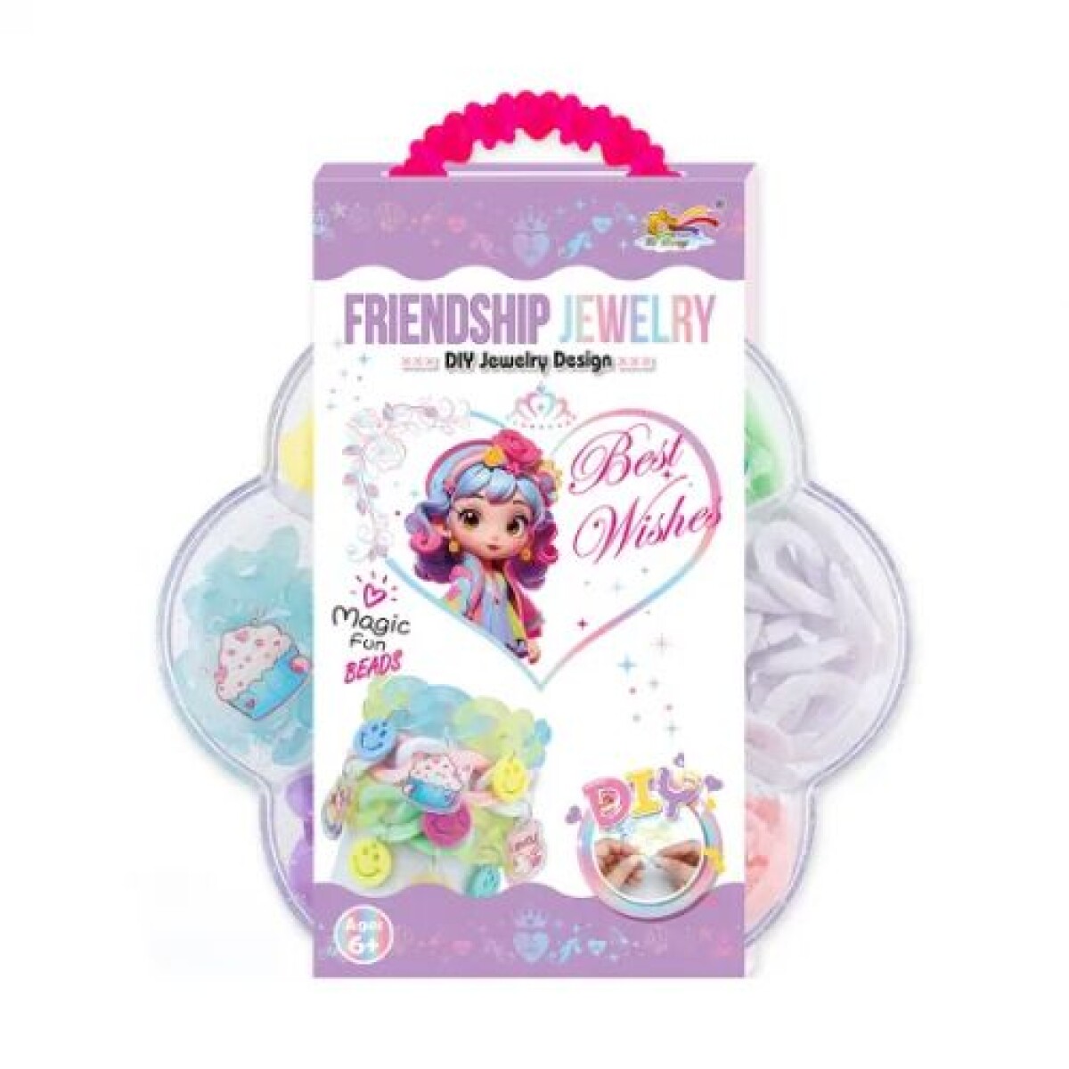 Kit Pulseras de la amistad Flor - Kit Pulseras De La Amistad Flor 