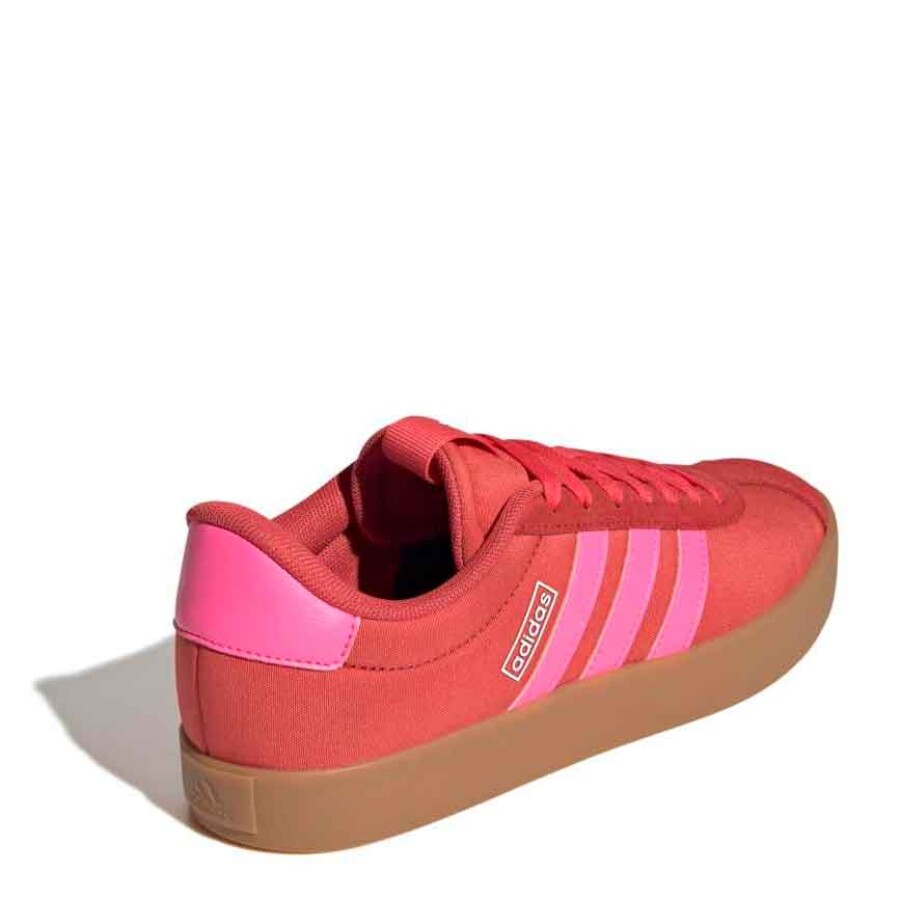 Championes de Mujer Adidas Vl Court 3.0 Rojo - Rosado
