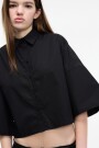 Camisa corta Negro