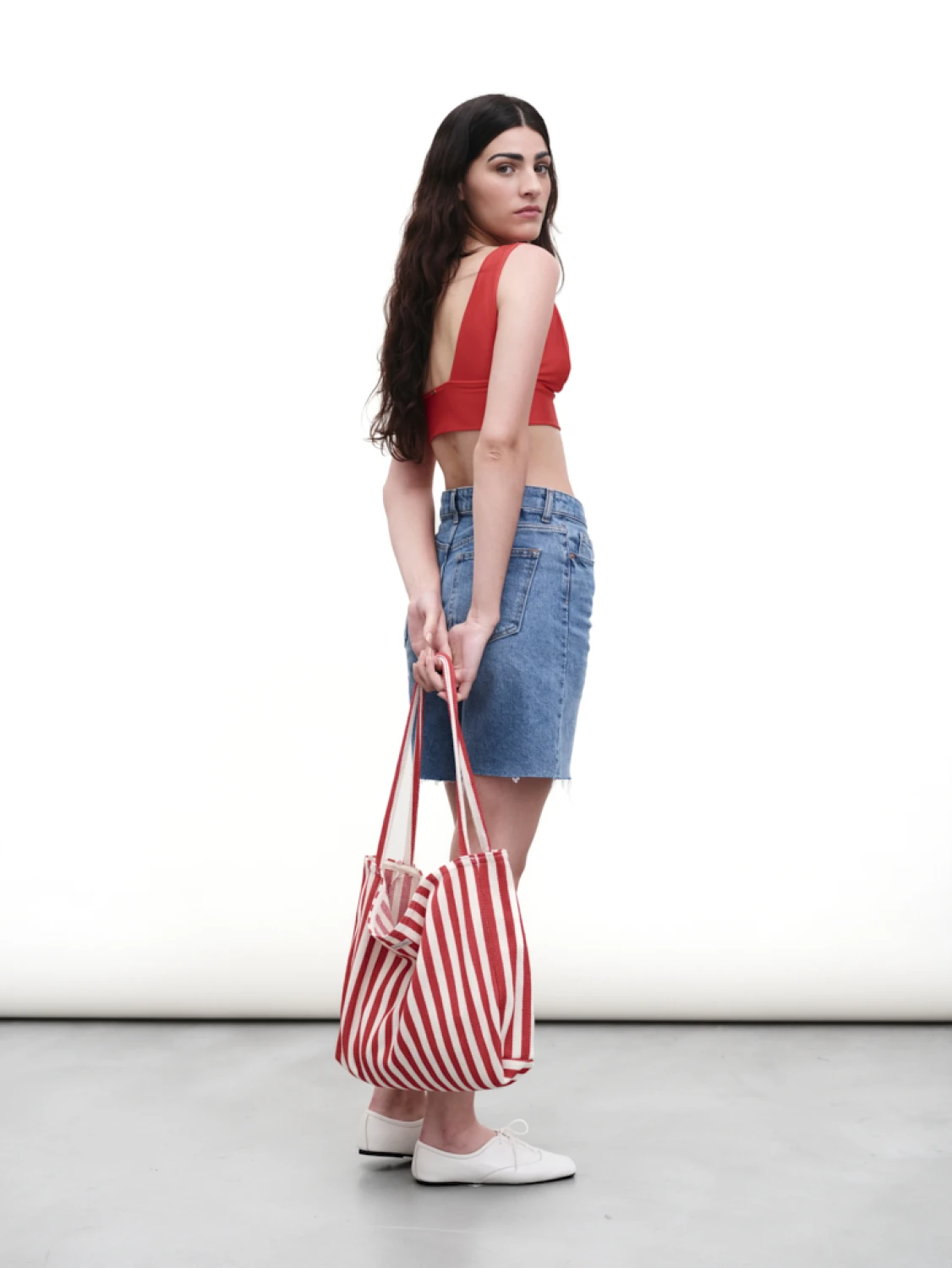 Tote Bag Theda rojo talle unico