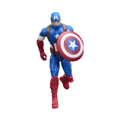 Figura Marvel con Articulación de Capitán América 30 cm Oficial U
