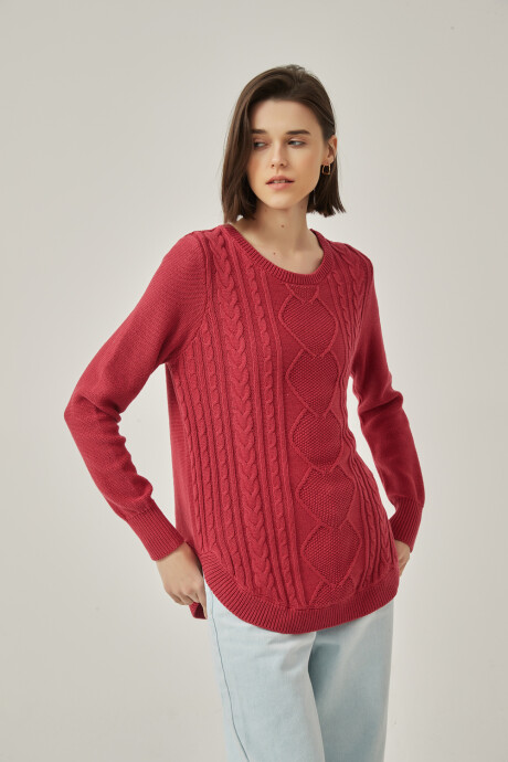Sweater Aspasia Cereza