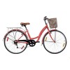 Bicicleta Baccio R.26 Dama Liberty 6v Urbana Salmon.