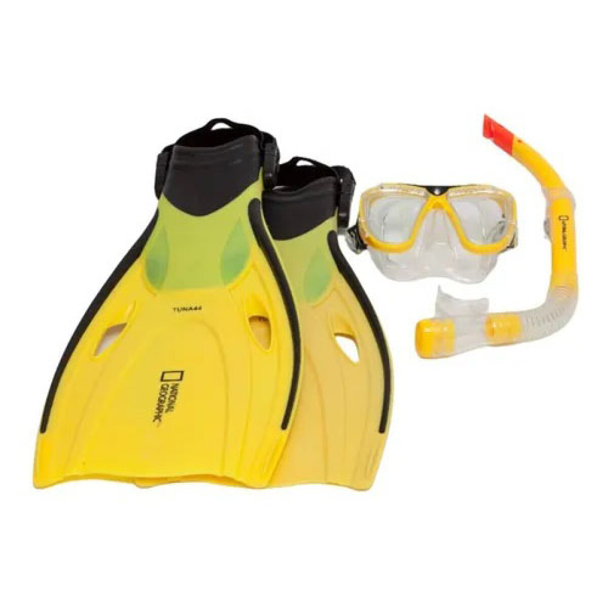 Set Mascara Snorkel Y Patas Nat Geo 16551ng 