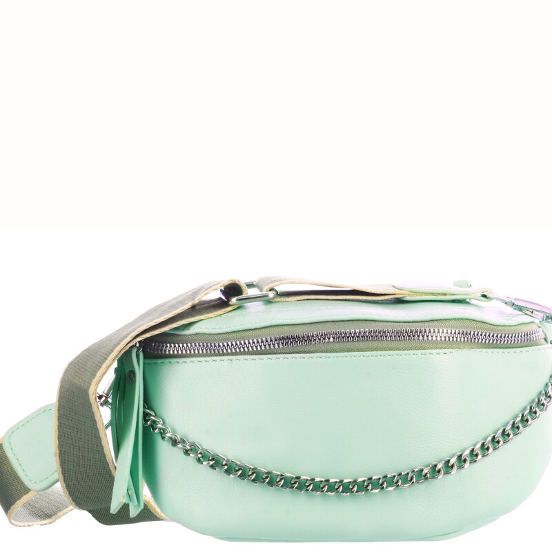 Riñonera Miss Carol con cadena Verde