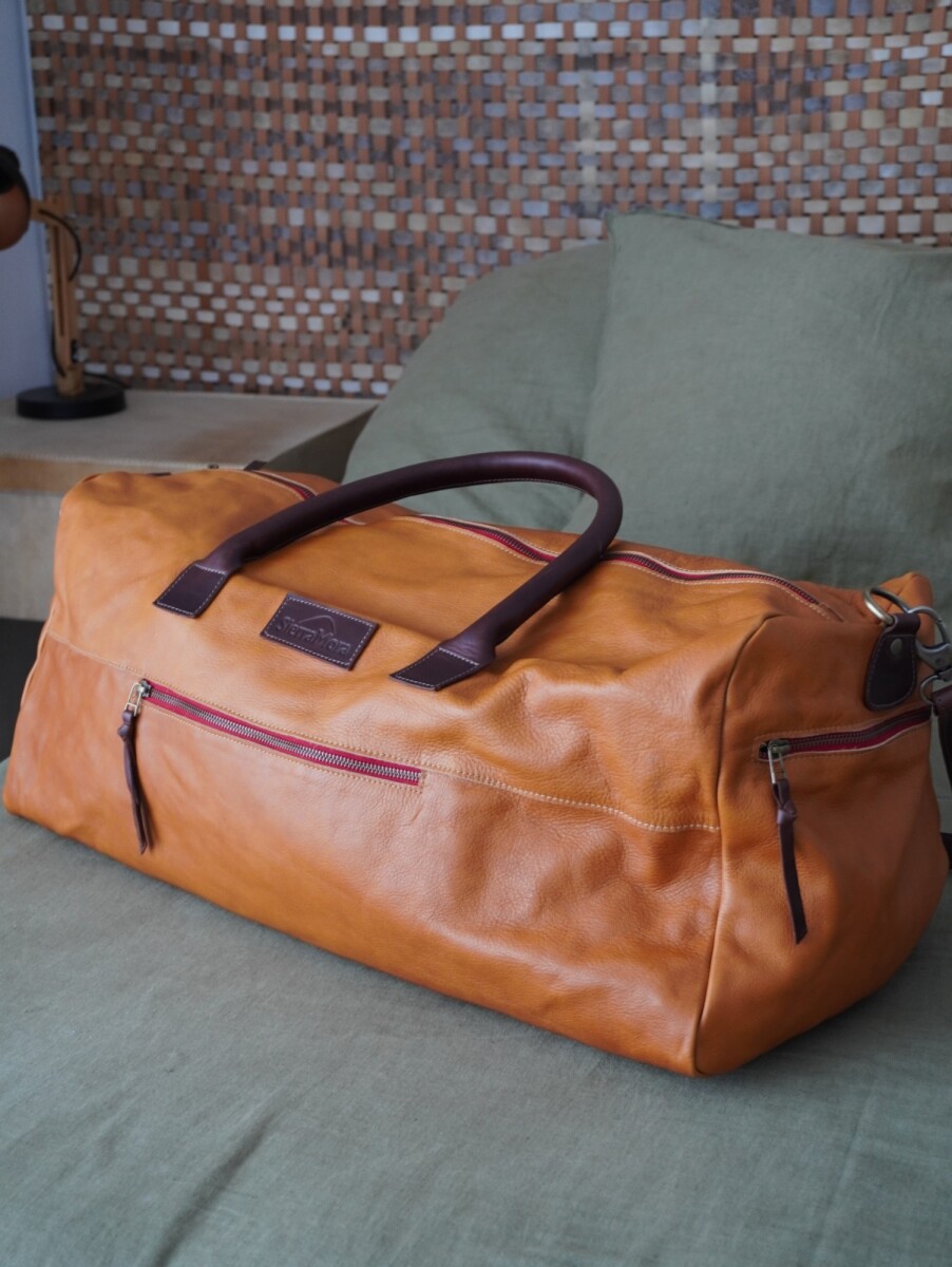 Weekender Bag - Honey Red Zip 