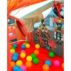 Carpa cuartel de Bomberos + 50 pelotas Carpa cuartel de Bomberos + 50 pelotas