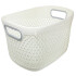 OUTLET Cesto canasto organizador 36.5x28x19.5cm Outlet Cesto Canasto Organizador 36.5x28x19.5cm