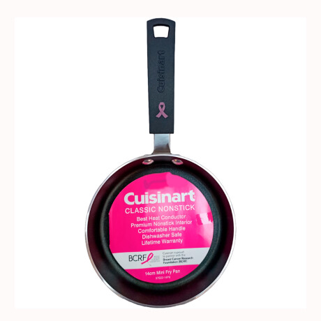 Mini sartén Cuisinart 57B22-14PK Rosado