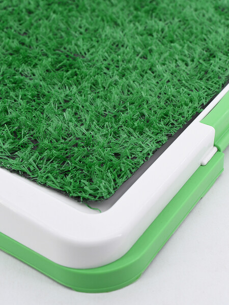 CESPED SINTÉTICO PARA MASCOTAS BLANCO