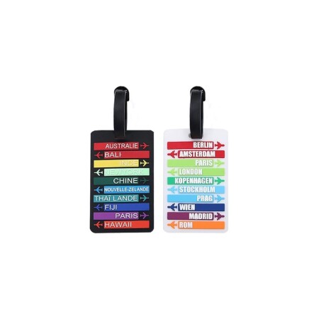 SET 2 IDENTIFICADORES DE VALIJA BRIO SET 2 IDENTIFICADORES DE VALIJA BRIO