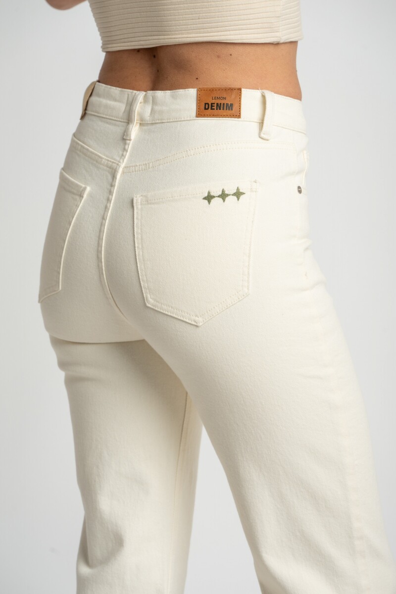 Jean Recto Crudo Crudo