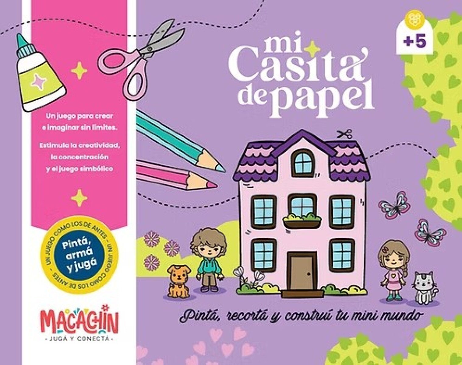 Juego de Mesa Mi Casita de Papel Macachin 