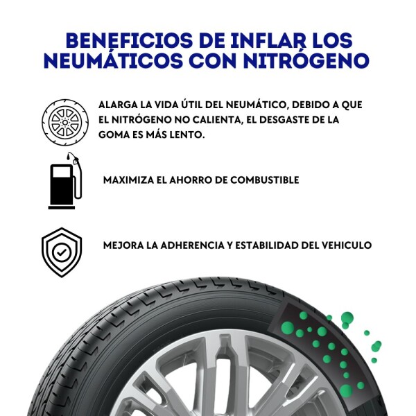 CARGA DE NITROGENO PARA NEUMATICOS CARGA DE NITROGENO PARA NEUMATICOS