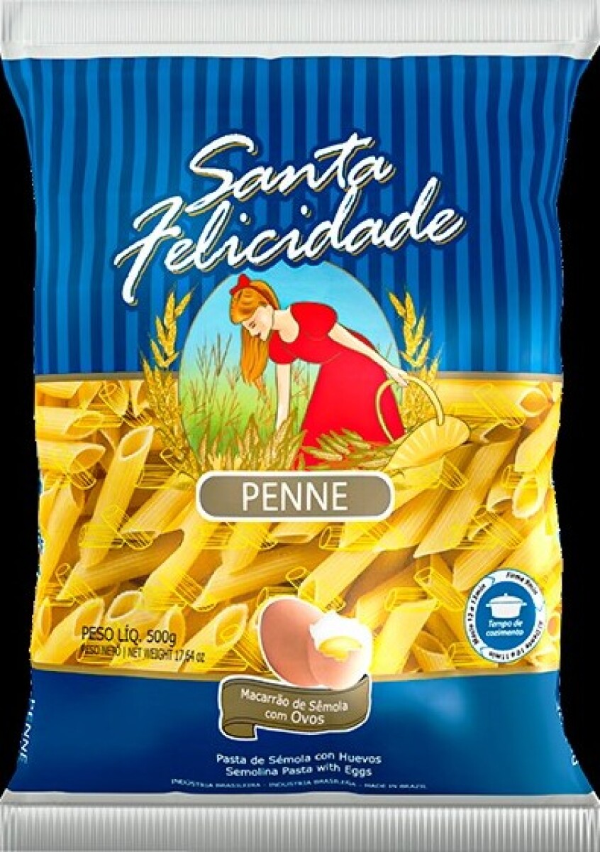 FIDEOS SANTA FELICIDADE HUEVO 500G MACARRONES 